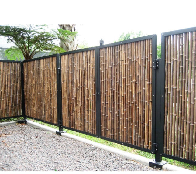 Bamboo timber screen panels Umhlanga KZN — Timb&Co