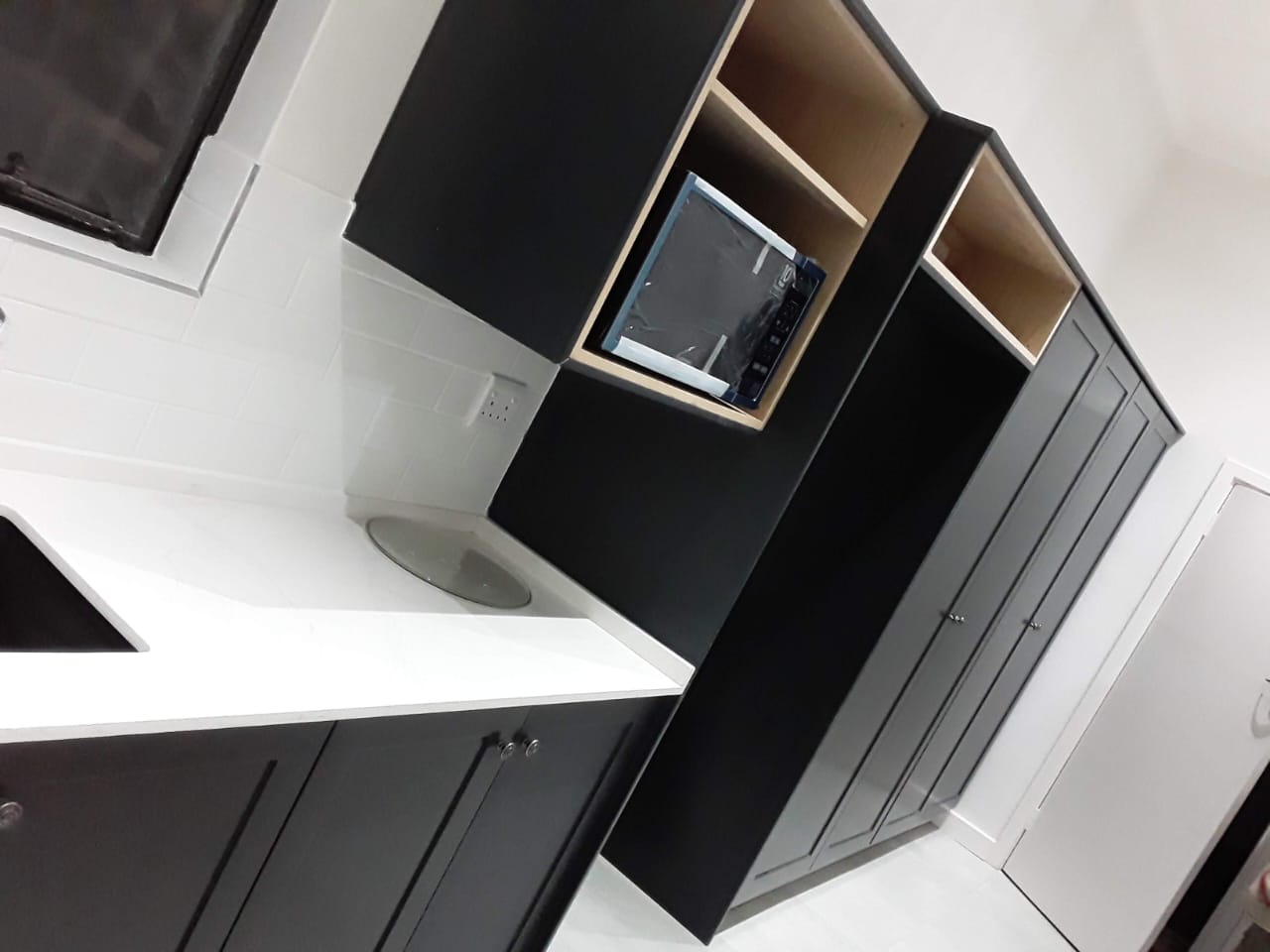 Compact kitchen smart storage solution