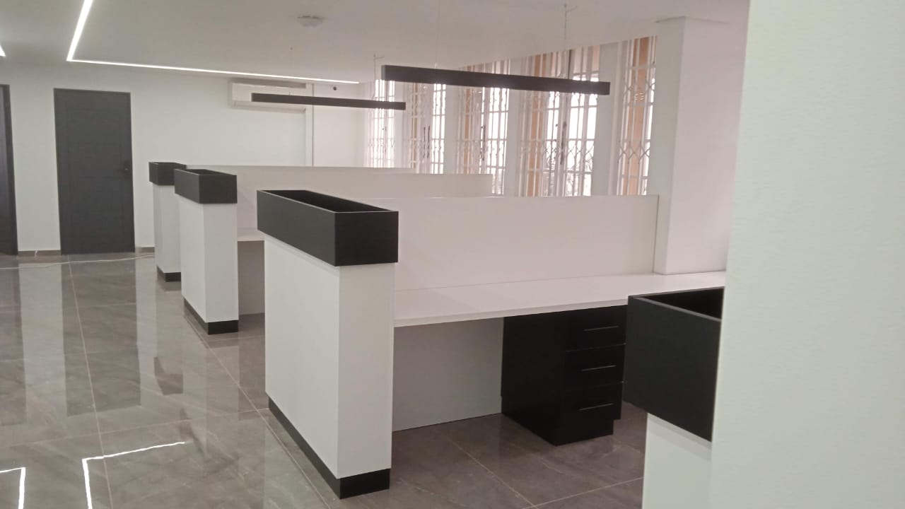 Conference room storage cabinets