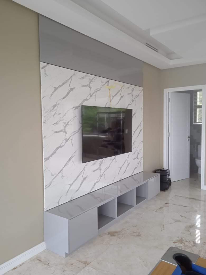 Family room with toy storage solutions